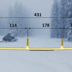 Коньки д/снегохода ARCTIC CAT стандарт 029308-03
